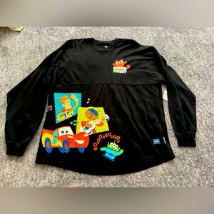 Disneyland Pixar Fest 2024 Black Spirit Jersey Unisex Medium NWT